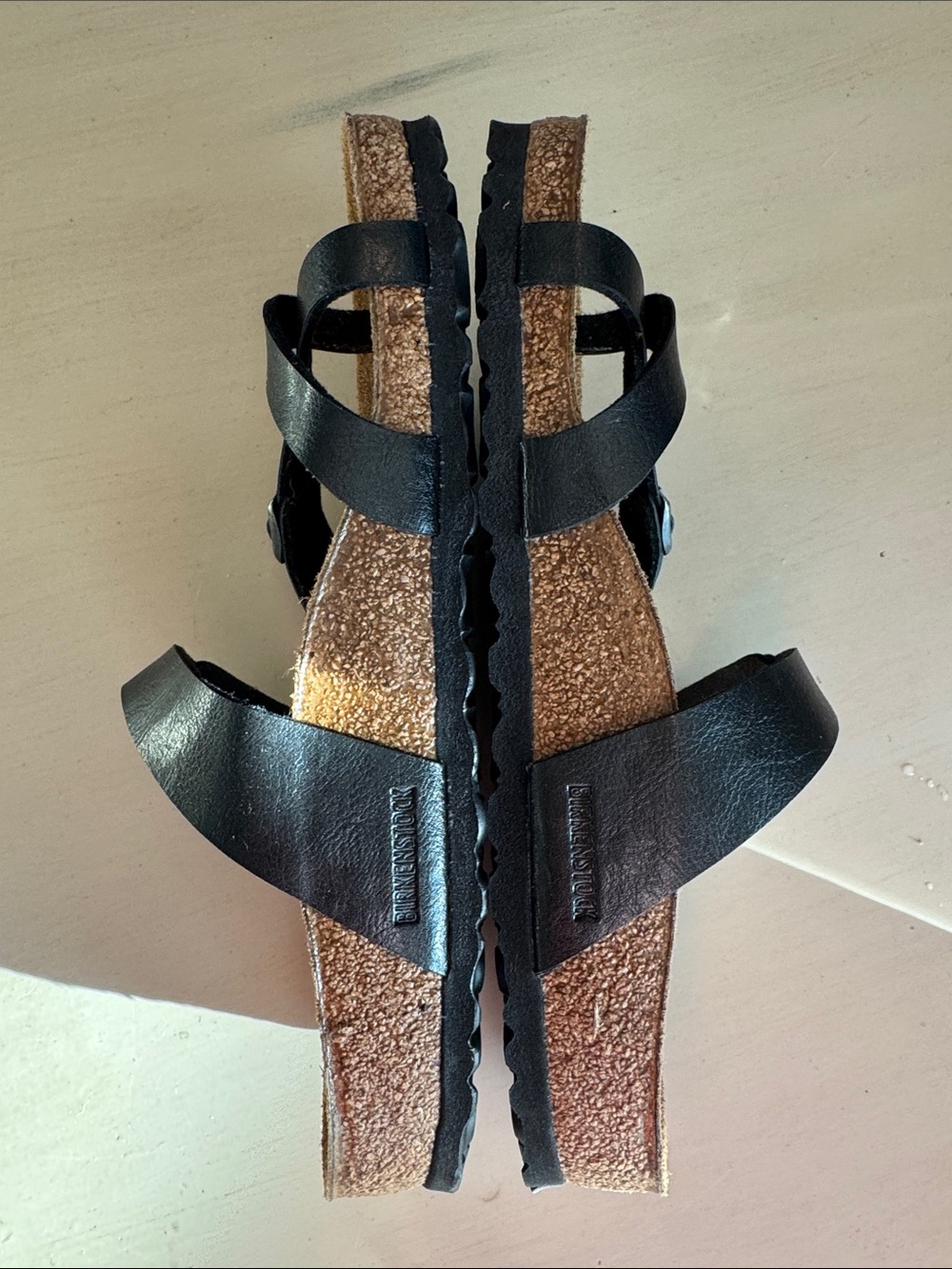 Birkenstock Iridescent Black Mayari Sandals - Picture 6 of 9